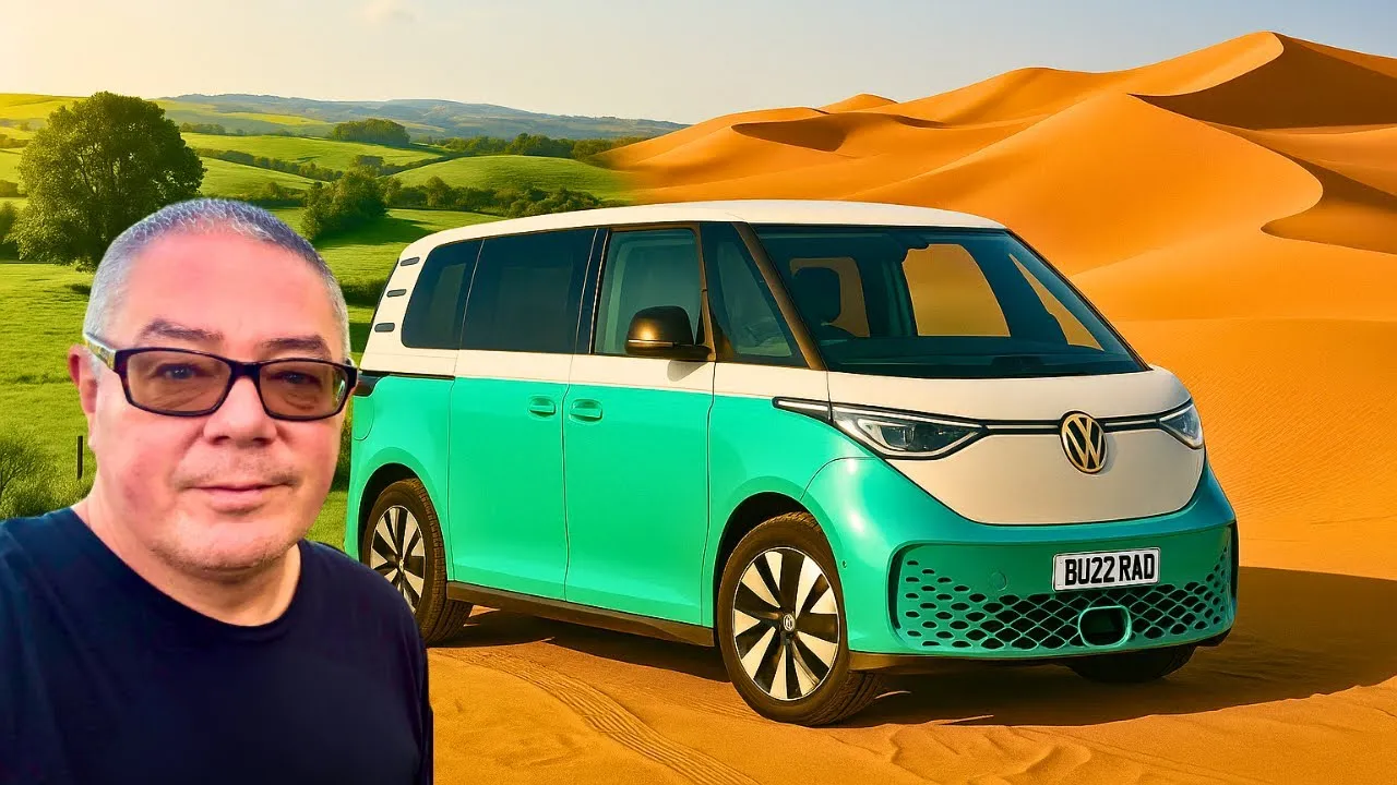 UK to Sahara in an ID. Buzz Electric Campervan